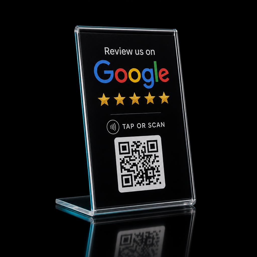 Acrylic Review Stand